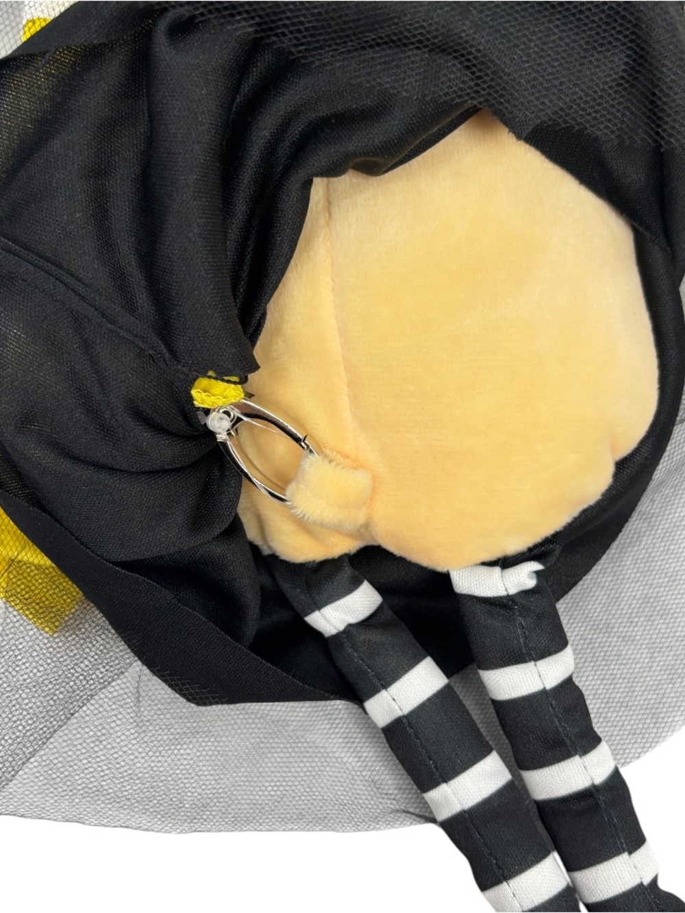 Coraline Spirit Halloween NWOT Plush Button Eyed Crossbody Plush Bag - Picture 5 of 8